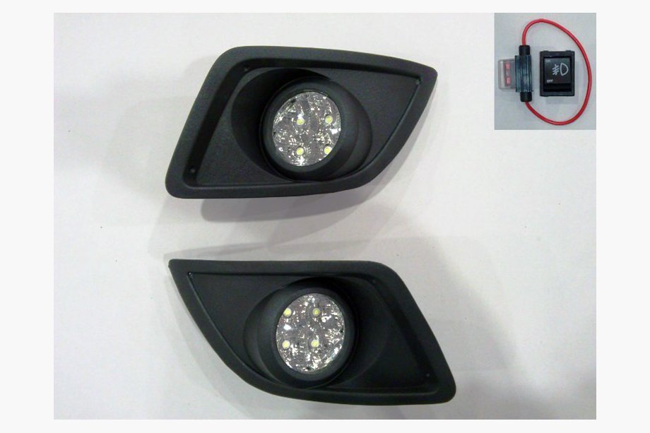 Ford Fiesta 2002–2008 LED tågelygter (diode) 2006-2008 Image