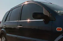 Ford Fusion 2002–2012 Udvendige vindueslister (4 stk., rustfrit stål) foto 1