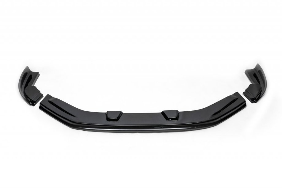 Honda Civic Sedan IX 2011–2016 Front kofanger læbe (sort) Foto 1