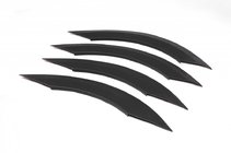 Mercedes Sprinter W907/W910 2018– NEDSAT! Hjulbuelister (sæt med 4 stk., sorte) foto 1