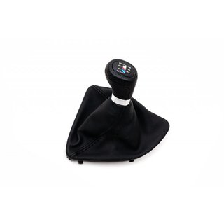 Gearmanchet + gearknop OEM V1 (kunstlæder) BMW 1-serie E81/E82/E87/E88 2004–2011 foto 1
