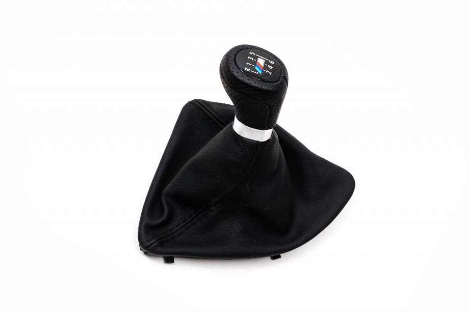 BMW 1-serie E81/E82/E87/E88 2004–2011 Gearmanchet + gearknop OEM V1 (kunstlæder) Image
