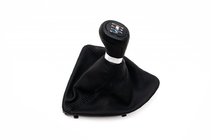 BMW 1-serie E81/E82/E87/E88 2004–2011 Gearmanchet + gearknop OEM V1 (kunstlæder) foto 1
