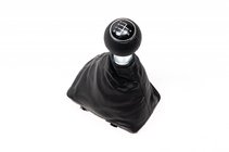 Audi A4 B8 2007–2015 Gearknop + gearmanchet (kunstlæder) 5 gear foto 1