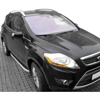 Fullmond sidetrin (2 stk., aluminium) foto 1