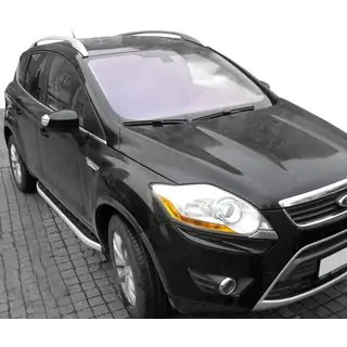 Fullmond sidetrin (2 stk., aluminium) foto 1