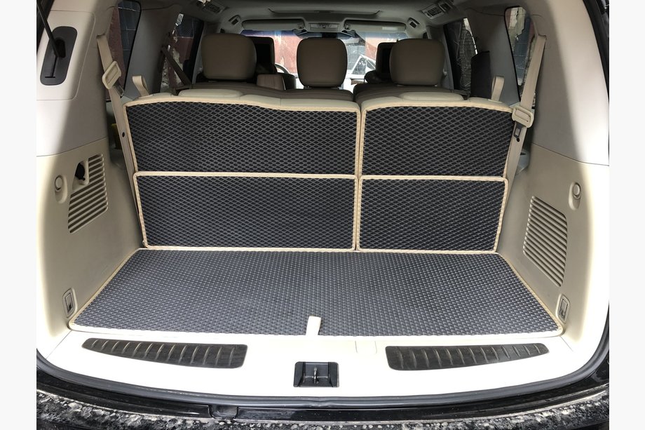 Nissan Armada 2016–2024 Bagagerumsbakke, 5 dele (EVA, sort) Image