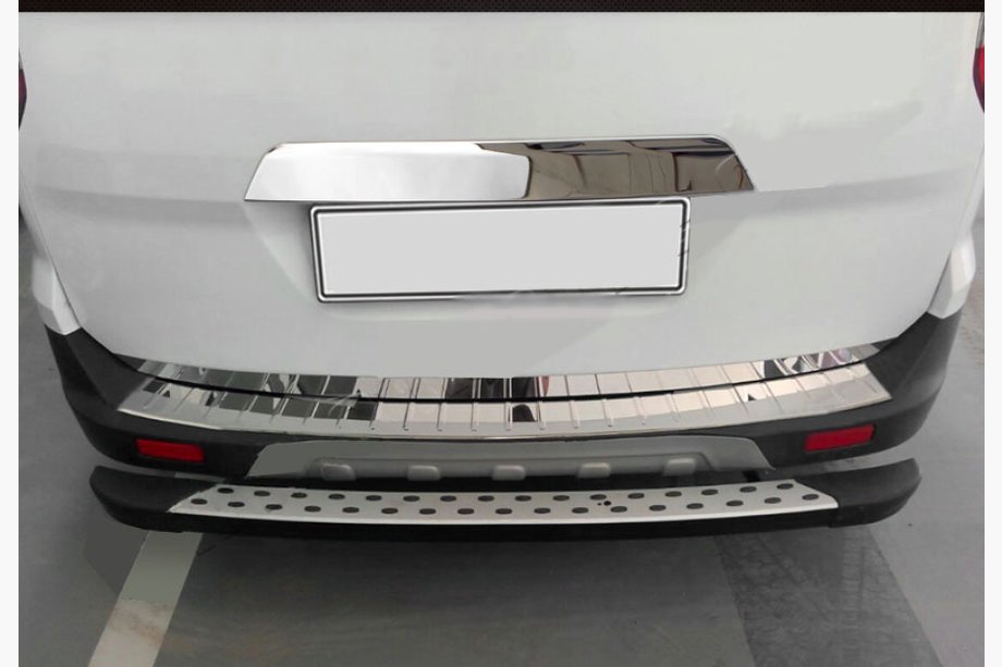 Ford Courier 2014–2023 OmsaLine bagkofangerliste (blank, rustfrit stål) Image