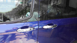 Ford Courier 2014–2023 Dørgrebsdæksler (4 stk., rustfrit stål) foto 1