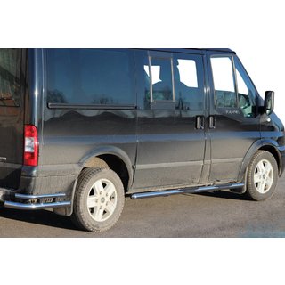 Siderør BB002 (2 stk., rustfrit stål) Ford Transit 2000–2014 foto 1