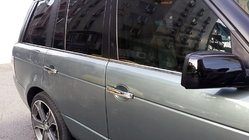 Range Rover III L322 2002–2012 Vindueslister (6 stk., rustfrit stål) foto 1