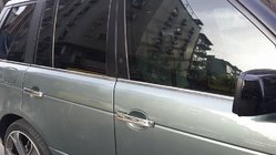 Range Rover III L322 2002–2012 Vindueslister (6 stk., rustfrit stål) foto 2