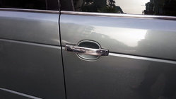 Range Rover III L322 2002–2012 Vindueslister (6 stk., rustfrit stål) foto 3