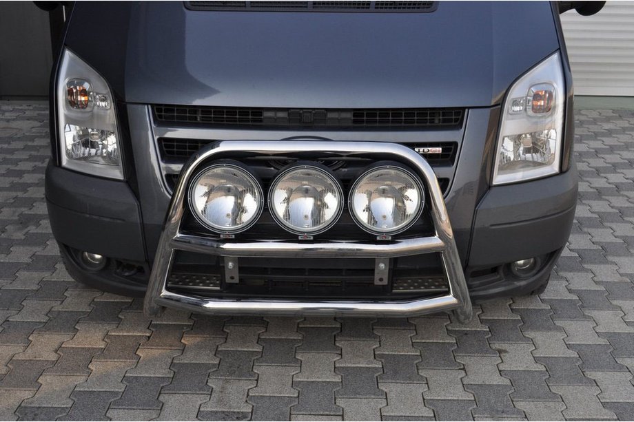 Ford Transit 2000–2014 Bullbar WT018 (2006-2014, rustfrit stål) Image