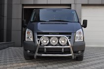 Ford Transit 2000–2014 Bullbar WT018 (2006-2014, rustfrit stål) foto 3