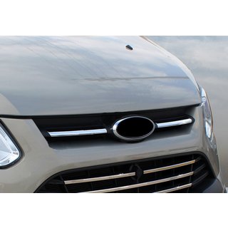 Kromlister til øverste kølergrill 2013-2018 (2 stk., rustfrit stål) Ford Custom 2013–2022 foto 1