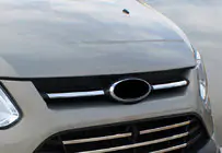Ford Custom 2013–2022 Kromlister til øverste kølergrill 2013-2018 (2 stk., rustfrit stål) foto 1