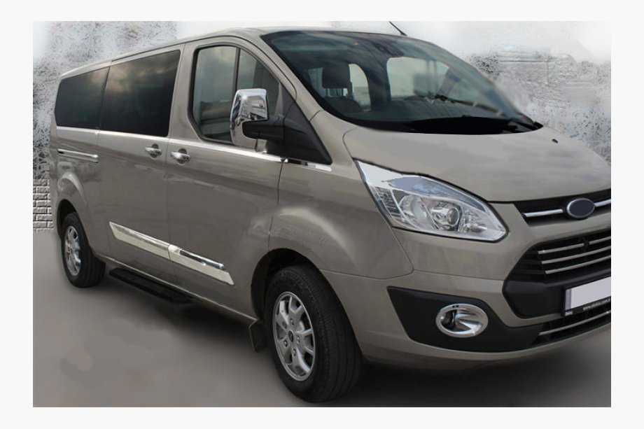 Ford Custom 2013–2022 OmsaLine dørlister i rustfrit stål (5 stk.) Image