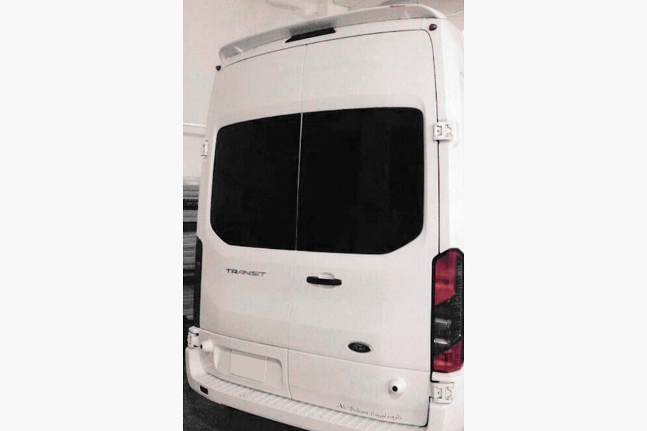 Ford Transit 2014– Anatomik spoiler (2014-2019, til lakering) Foto 3