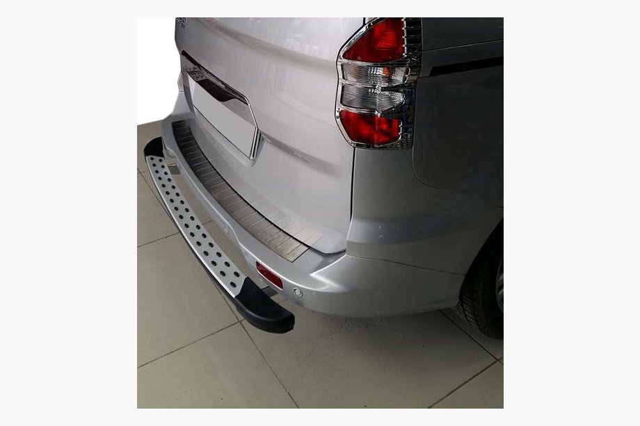Ford Courier 2014–2023 OmsaLine bagkofangerbeskytter (mat, rustfrit stål) Image