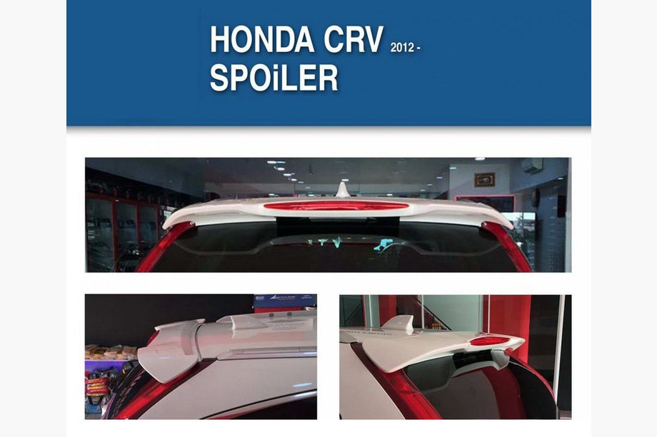 Honda CRV 2012–2016 Spoiler Niken (til lakering) Image