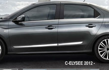 Peugeot 301 2012– Dørlister (4 stk., rustfrit stål) foto 2