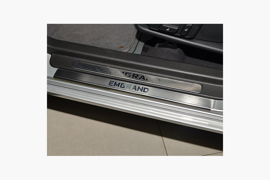 Geely Emgrand X7 2011– Dørtrinslister Natanika Premium (4 stk., rustfrit stål) Image