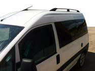 Citroen Jumpy 1996–2007 Tagrælinger mat grå (plastfødder) Kort akselafstand foto 1