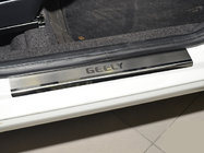 Geely LC Cross 2008–2016 Dørtrinslister Natanika Premium (4 stk., rustfrit stål) foto 1