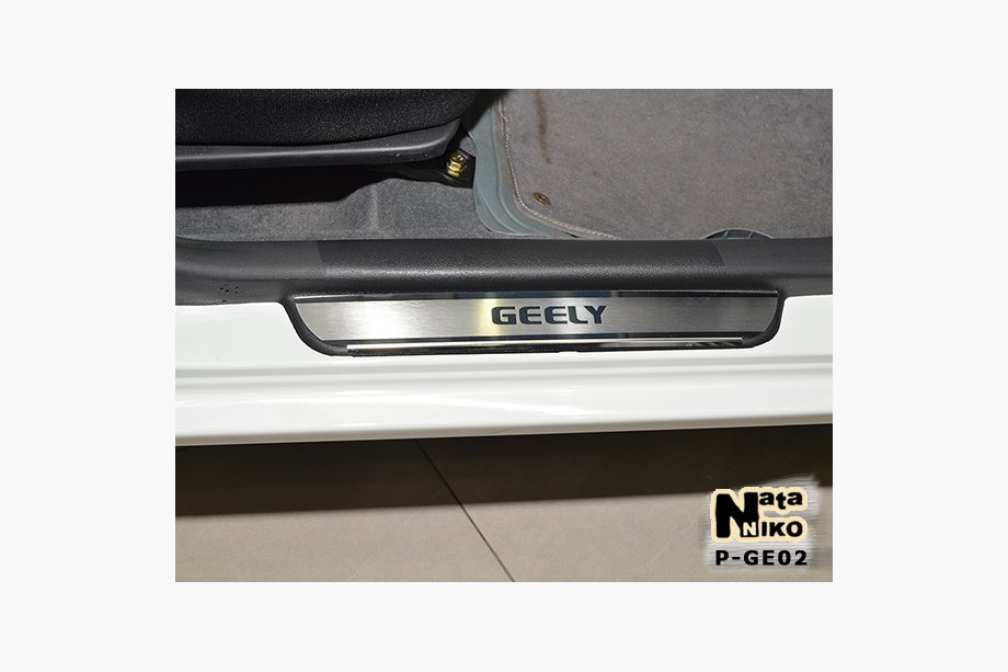 Geely GC-6 2014–2020 Nataniko Premium dørtrinslister i rustfrit stål (4 stk.) Image