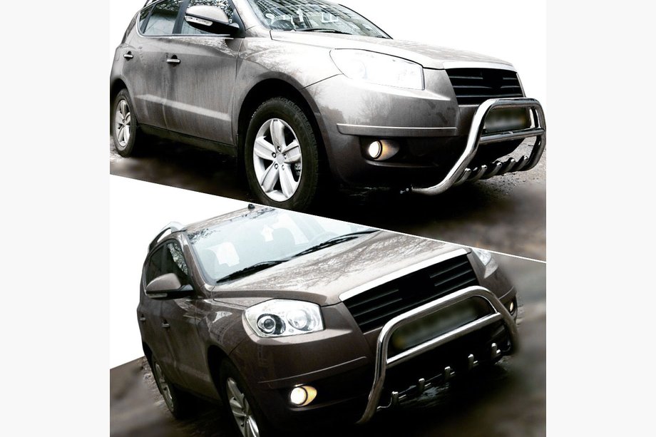 Geely Emgrand X7 2011– Bullbar WT003 (rustfrit stål) Image