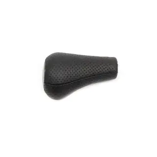 OEM gearknop (kunstlæder, sort perforeret) foto 3
