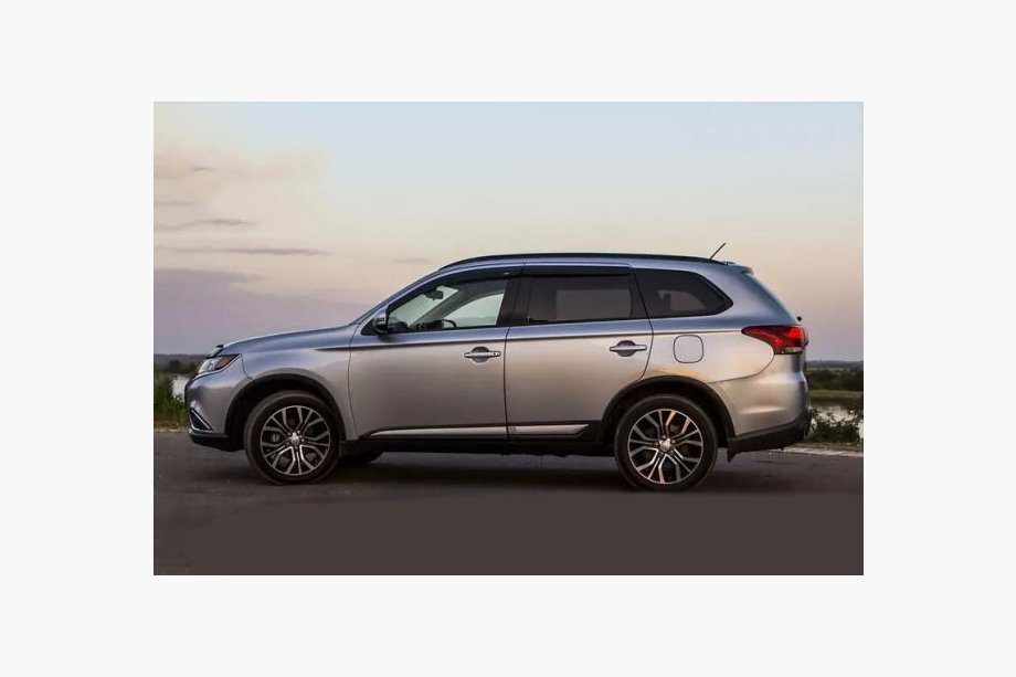 Mitsubishi Outlander 2012–2021 Vindafvisere til sideruder (4 stk., Niken) Image