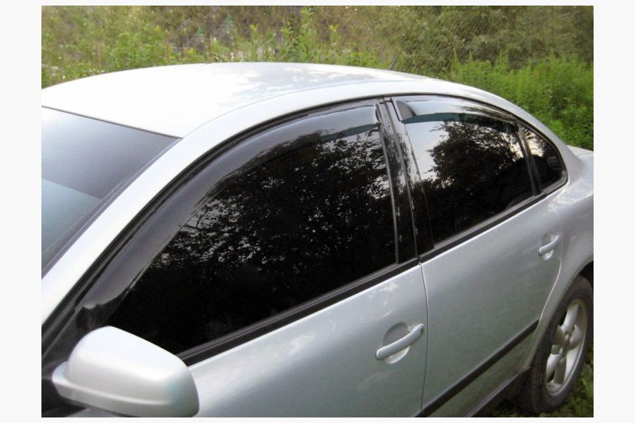 Volkswagen Passat B5 1997–2005 Vindafvisere SD (4 stk., Niken) Image