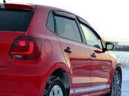 Volkswagen Polo 2010–2017 Vindafvisere HB (4 stk., Niken) foto 1