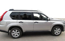 Nissan X-trail T31 2007–2014 Vindafvisere til sideruder (4 stk., HIC) foto 11