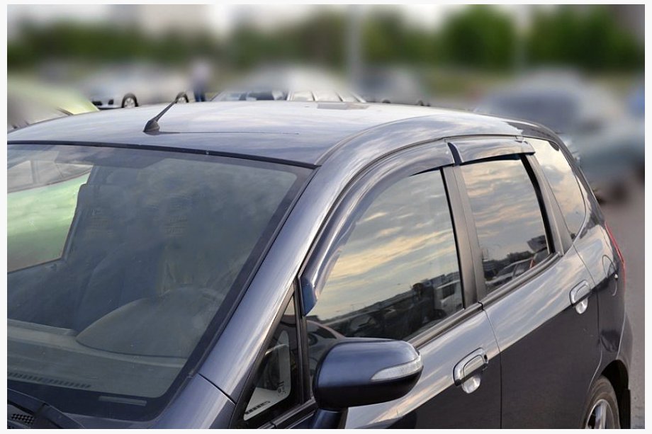Honda FIT/Jazz 2009–2013 Vindafvisere til sideruder (4 stk., SIM) Image