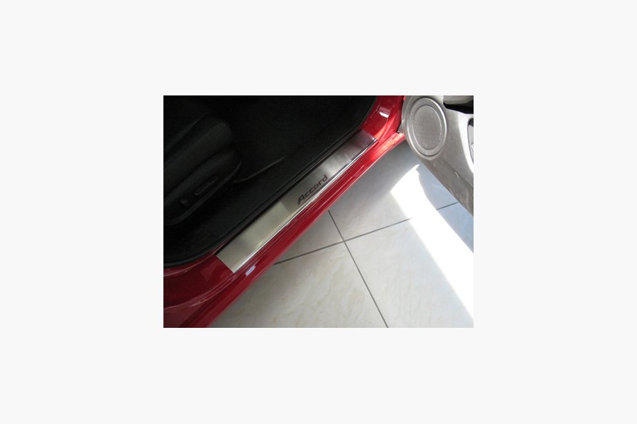 Honda Accord VIII 2008–2012 Dørtrinslister Natanika Premium (4 stk., rustfrit stål) Image