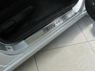 Honda Civic Sedan IX 2011–2016 Dørtrinslister Nathaniko (4 stk., rustfrit stål) Premium - 3M tape, 0,8 mm foto 1