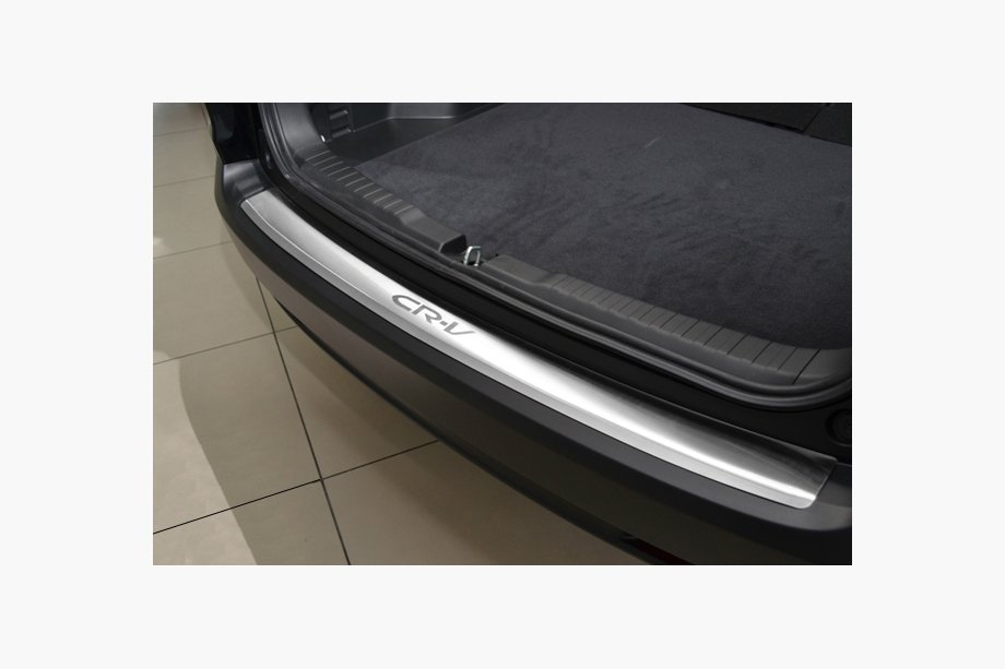 Honda CRV 2012–2016 Bagkofangerliste med buk Natanika (rustfrit stål) Foto 1