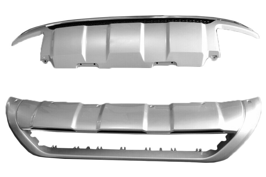 Volvo XC60 2009–2017 Front- og bagkofanger læbespoilere V1 (2014-2017) Image