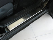 Honda CRV 2001–2006 Dørtrinslister Natanika Premium (4 stk., rustfrit stål) foto 1