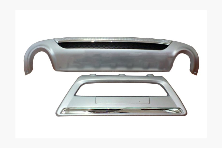 Volvo XC60 2009–2017 Front- og bag læbespoiler (2009-2014) Image
