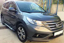 Honda CRV 2017–2022 Sunrise sidetrin (2 stk., aluminium) foto 5