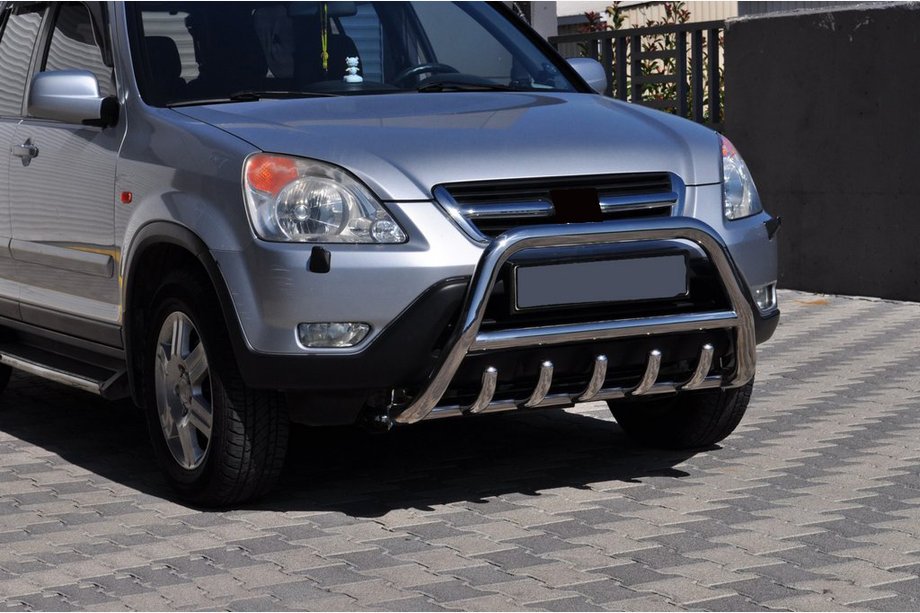 Honda CRV 2001–2006 Bullbar WT003 (rustfrit stål) Foto 4