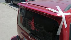 Citroen Berlingo 1996–2008 Anatomic spoiler (til lakering) foto 2