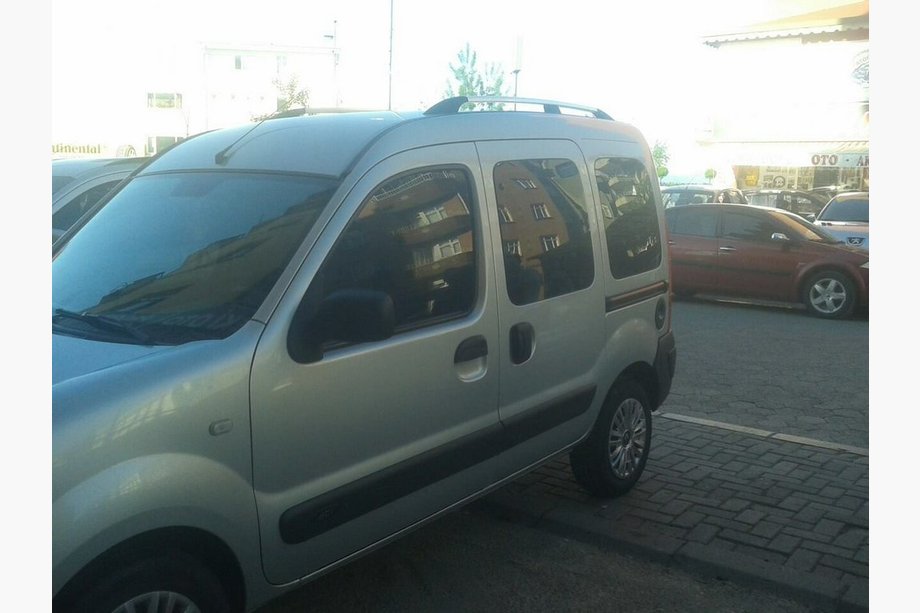 Renault Kangoo 1998–2008 Krom tagrælinger Foto 3