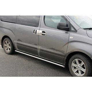 Siderør BB001 (2 stk., rustfrit stål) Hyundai H300, H1, Starex 2008–2020 foto 1