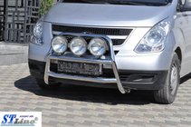Hyundai H300, H1, Starex 2008–2020 Kængurubøjle WT018 (rustfrit stål) foto 3