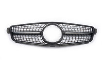 Mercedes C-class W204 2007–2015 Frontgrill Diamond Black foto 2